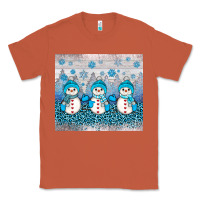 Copper snowman winter Classic Tee - JahusDesignShop