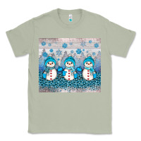 Matcha snowman winter Classic Tee - JahusDesignShop