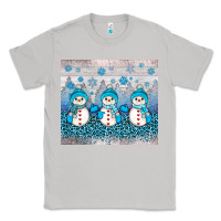 Moon Dust snowman winter Classic Tee - JahusDesignShop