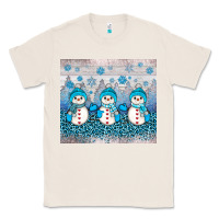 Natural snowman winter Classic Tee - JahusDesignShop