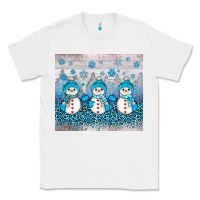 White snowman winter Classic Tee - JahusDesignShop