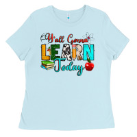 Y'all Gonna Learn Today Ladies Tee | Teevron