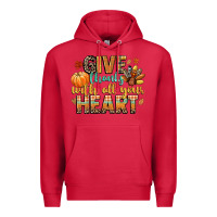 Cardinal give thanks with all your heart Premium Hoodie - CowGirlArtShop