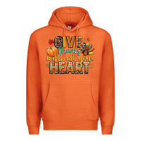 Carrot give thanks with all your heart Premium Hoodie - CowGirlArtShop