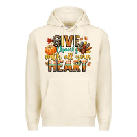 Tofu give thanks with all your heart Premium Hoodie - CowGirlArtShop