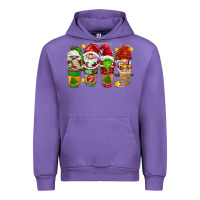 Tulip christmas coffee cups gnomies Urban Hoodie - FaDigitalArtStudio