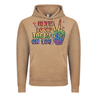 Vintage Coffee hate looks tacky on you pride Vintage Hoodie - MaliasSmallBusiness
