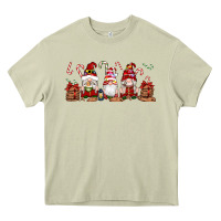 Mossy Christmas Gnomes Heavy Core Tee - Artiststas