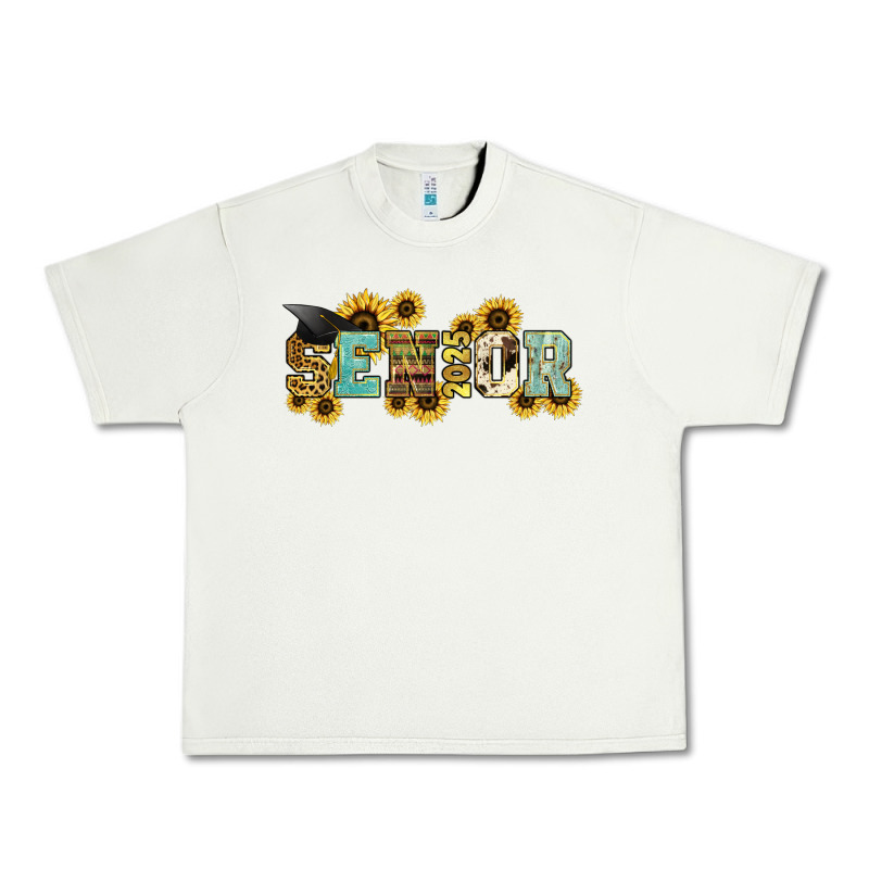 Senior 2025 Sunflowers Urban Heavy Tee by NancyCooperArtShop | Teevron