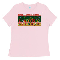 Bubblegum Pink christmas with cross license plate Ladies Tee - BundleAndBundleShop