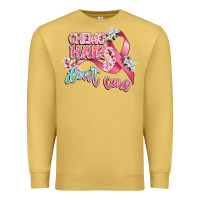 Antique Gold chemo hair dont care Premium Sweatshirt - CowGirlArtShop