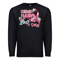 Black chemo hair dont care Premium Sweatshirt - CowGirlArtShop