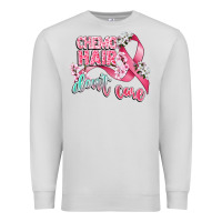 Dove Grey chemo hair dont care Premium Sweatshirt - CowGirlArtShop