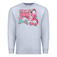 Heather Grey chemo hair dont care Premium Sweatshirt - CowGirlArtShop