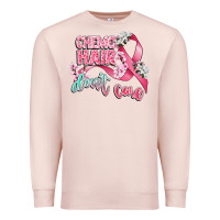 Pale Pink chemo hair dont care Premium Sweatshirt - CowGirlArtShop