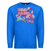 True Royal chemo hair dont care Premium Sweatshirt - CowGirlArtShop