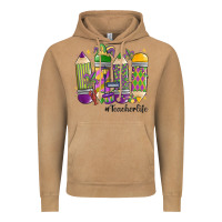 Vintage Camel mardi gras teacher life Vintage Hoodie - MaliasSmallBusiness