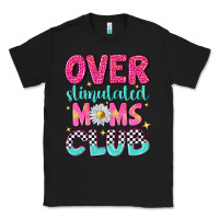 Black over stimulated moms club Classic Tee - NancyCooperArtShop