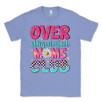 Colony Blue over stimulated moms club Classic Tee - NancyCooperArtShop