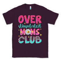 Plum over stimulated moms club Classic Tee - NancyCooperArtShop