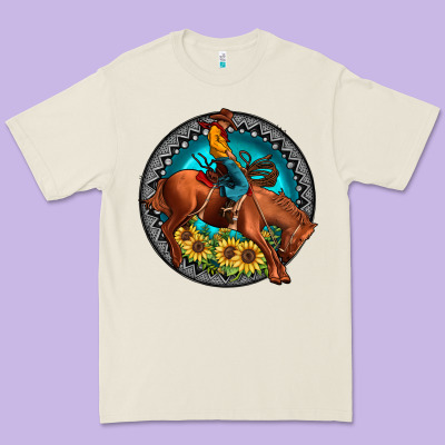 Gemstone Rodeo Premium Tee Designed By Jahusdesignshop