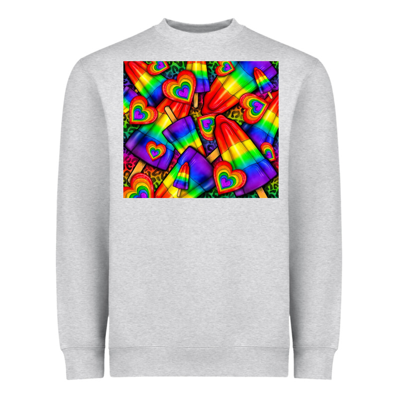 Western Lgbtq+ Pride Squad Tumbler Heavyweight Sweatshirt by BundleAndBundleShop | Teevron