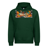 Forest Green cozy vibes libbey glass Urban Hoodie - BundleAndBundleShop