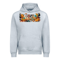 Heather Grey cozy vibes libbey glass Urban Hoodie - BundleAndBundleShop