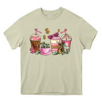 Mossy boss lady coffee cups Heavy Core Tee - AdoDesignShop