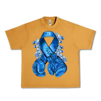 Peanut Butter Blue ribbon with boxing gloves Urban Heavy Tee - NancyCooperArtShop