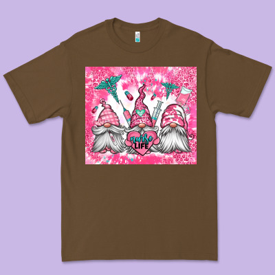 Nurse Life Gnomes Premium Tee Designed By Jasminsmagicworld