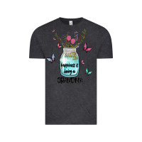 Vintage Black grandma preview costom name Vintage Tee - MaliasSmallBusiness