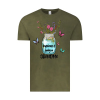 Vintage Olive grandma preview costom name Vintage Tee - MaliasSmallBusiness