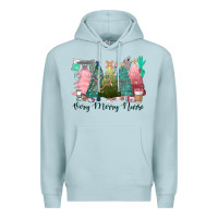 Blue Mist verry merry nurse Premium Hoodie - CowGirlArtShop