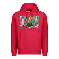 Cardinal verry merry nurse Premium Hoodie - CowGirlArtShop