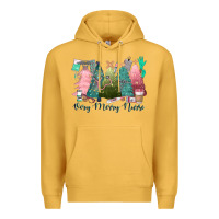 Mustard verry merry nurse Premium Hoodie - CowGirlArtShop