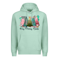 Seafoam verry merry nurse Premium Hoodie - CowGirlArtShop