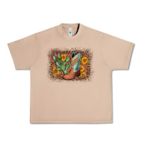 Burro cowboy boots cactus leopard Urban Heavy Tee - AdoDesignShop