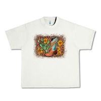 Pistachio cowboy boots cactus leopard Urban Heavy Tee - AdoDesignShop