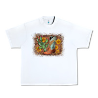White cowboy boots cactus leopard Urban Heavy Tee - AdoDesignShop