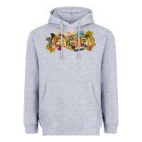 Heather Grey fall teacher Heavyweight Hoodie - CowGirlArtShop
