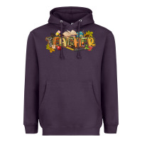 Plum fall teacher Heavyweight Hoodie - CowGirlArtShop
