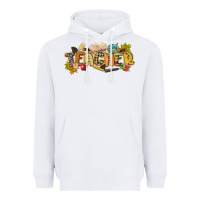White fall teacher Heavyweight Hoodie - CowGirlArtShop