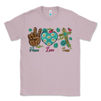 Lilac peace love cross Classic Tee - NancyCooperArtShop