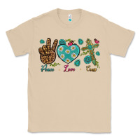 Mushroom peace love cross Classic Tee - NancyCooperArtShop