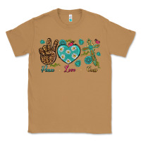 Toasted Coconut peace love cross Classic Tee - NancyCooperArtShop