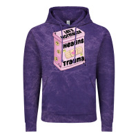 Cloud Purple let's normalize healing trauma Vintage Hoodie - MaliasSmallBusiness