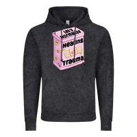 Vintage Black let's normalize healing trauma Vintage Hoodie - MaliasSmallBusiness