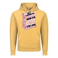 Vintage Mustard let's normalize healing trauma Vintage Hoodie - MaliasSmallBusiness