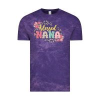 Cloud Purple blessed nana Vintage Tee - MaliasSmallBusiness